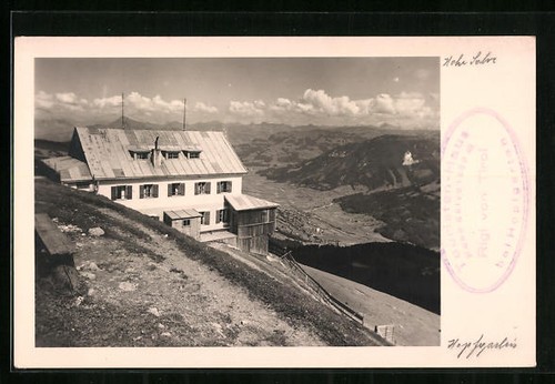 Ansichtskarte touristenhaus - ansichtskarte,