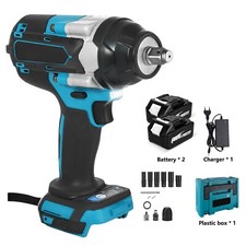 Akku Schlagschrauber 1800Nm Akkuschrauber Ratschen Bürstenloser für Makita 18V