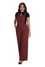 Damen rot Tartan kariert
