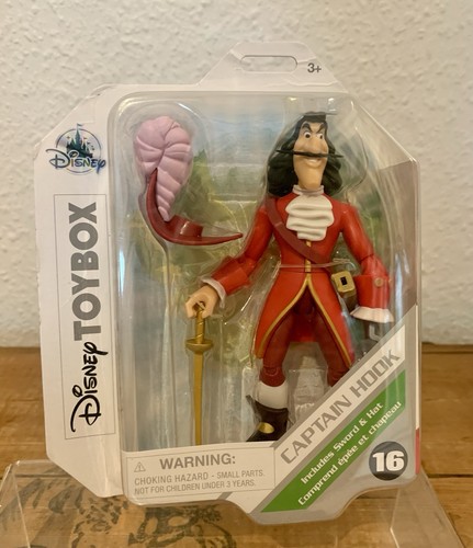 Toy box captain hook - box,