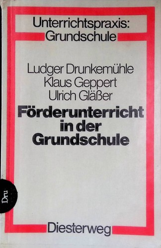 Förderunterricht der - förderunterricht, in