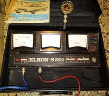 Motortester Elkon S320 Automatik, im Koffer+ Kompressionstester