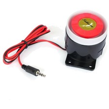 12 V 120dB Kabelgebundene Mini Sirene für Alarmanlagen Home Garage