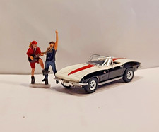 Brekina 18029 Chevy Corvette C2 "Racing" BJ 1962 Bundle mit Rockband OVP 1:87