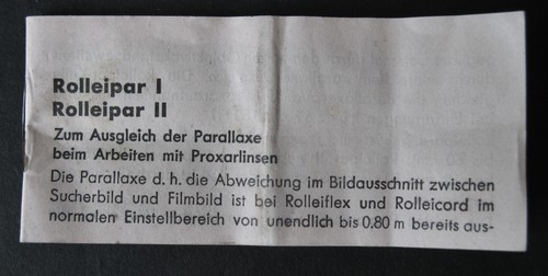 Rollei rolleipar - rolleipar, i
