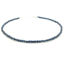 Exklusive Saphir-Kette – Ø 4mm Halskette – Individuelle Maßanfertigung OPERHAUS