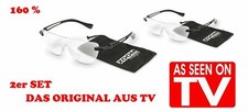 Zoom Magix / 2 Stück - Vergrößerungsbrille 160 % - LUPENBRILLE - ORIGINAL AUS TV