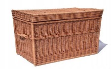 70cm Weidenkorb Kiste Truhe