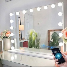 FENCHILIN (Bluetooth DEFEKT) großer Spiegel mit Beleuchtung, 18 Dimmer LED