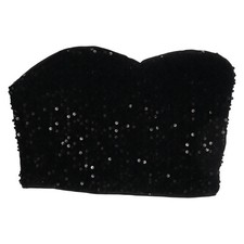 Bustier, Größe: S, Schwarz