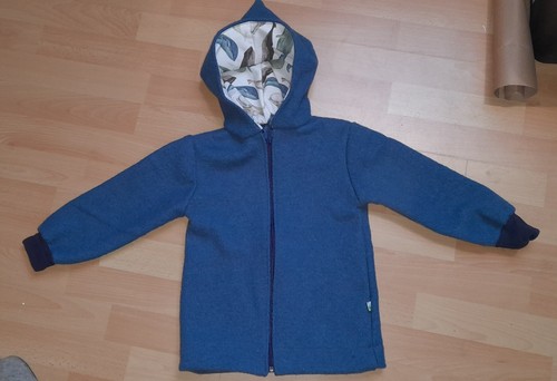 Wollwalkjacke mit kapuze - ,, kapuze 