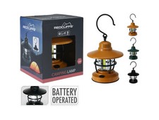 Campinglampe LED mit Haken – Outdoor Laterne Zeltlampe batteriebetrieben