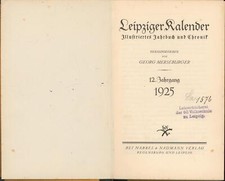 Leipziger Kalender - 12