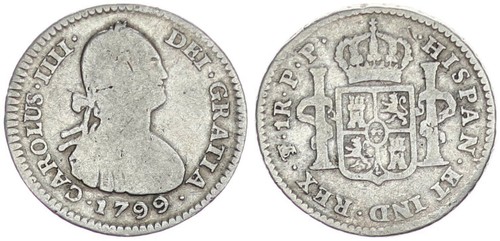 Bolivien real 1799 - real,