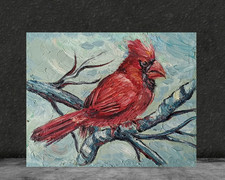 Original Öl- Impasto Gemälde