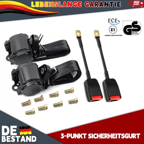 373cm punkt automatikgurt - 2x,