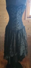Gothic burlesque korsettkleid - gothic,
