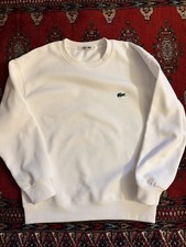 Weißer Lacoste Herren Pulli
