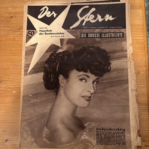 Zeitschrift stern 1951 heft - zeitschrift,