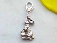 Charms Anhänger HASE mit EI* Charm Osterhase Ostern für Bettelarmband Kette Neu
