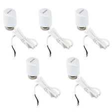 5x Stellantrieb 230V stromlos geschlossen M30x1,5 Fußbodenheizung Ventilantrieb