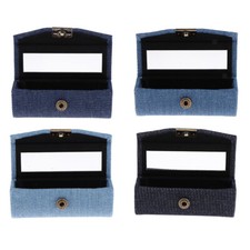 Lippenstiftetui Lippenstift Box Lip Gloss Halter mit Spiegel und