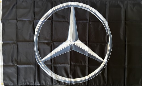 Mercedes benz fahne auto - mercedes, amg