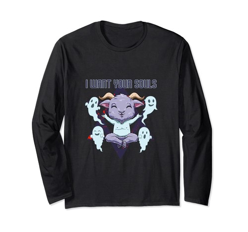 Baphomet langarmshirt goth - baphomet,