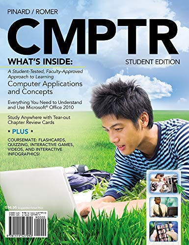 Cmptr with coursemate - cmptr, printed
