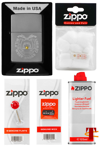 Zippo west cowboy geschenkset - zippo,