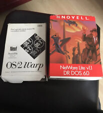 Novell NetWare Lite v1.1 DR DOS 6.0 - & OS2 Warp