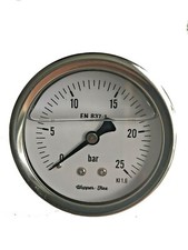 Manometer mit Glycerin Ø63