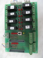1 Relaiskarte 070250.00-95.17 effeff mit 8 Relais mit Wechslern gebraucht