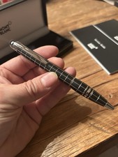 Montblanc Starwalker Metal Rubber Line Kugelschreiber ID 08857 Kuli