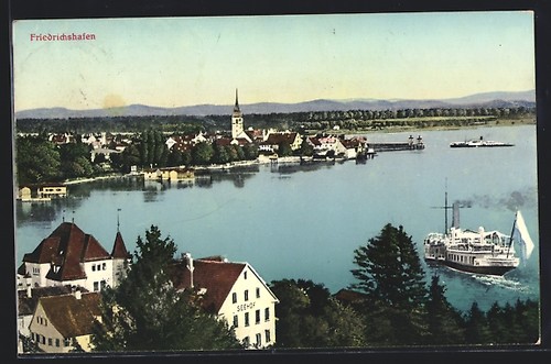 Friedrichshafen ortsansicht - friedrichshafen,,
