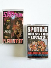 SIGUE FIGUE SPUTNIK Zwei Original Kassetten. Erstausgaben sehr guter Zustand + Sammlerstücke!
