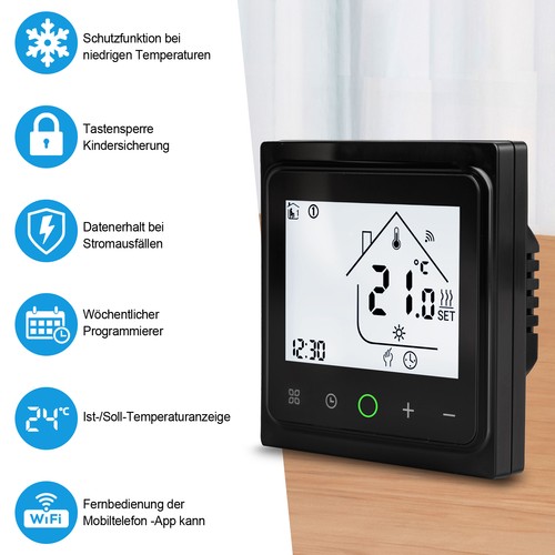 Thermostat wifi digital - wifi,