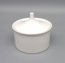 Rosenthal Berlin Dahlem (?) Zuckerdose Deckeldose weiß 100 Jahre Rosenthal