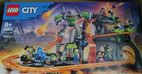 Lego 60501 lava achterbahn - lego,