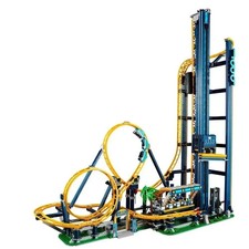 Looping-Achterbahn Bauset / 3756 Teile & 11 Figuren