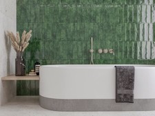 Subway Brick Flat Green Metro