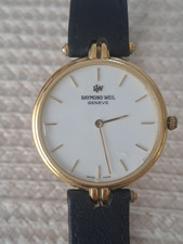 Raymond Weil Herrenuhr, 18 kt. Gelbgold (Gehäusedurchmesser ca. 36 mm)