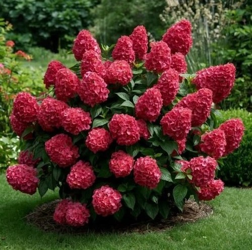 Hortensie petite cherry - hortensie,