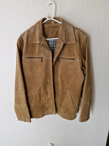 Wildlederjacke herren cognac - herren,