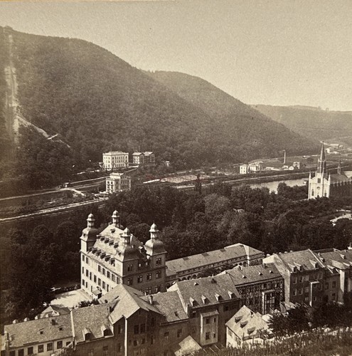 Deutschland ems rathaus c1865 - deutschland,