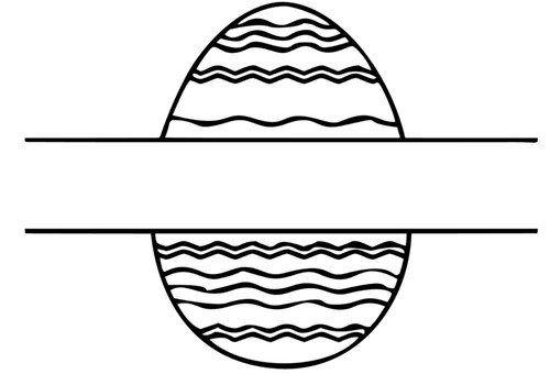 Osterei mit text ostern - mit,