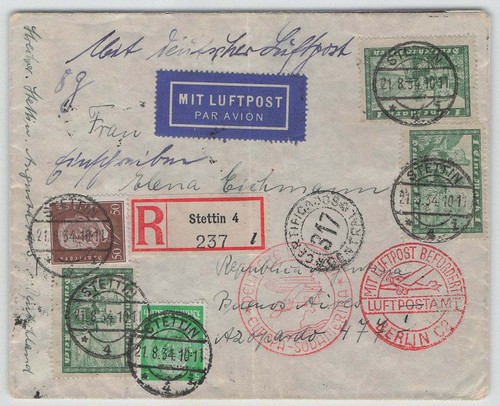 Reich luftpost r brief - reich, luftpost-r-brief