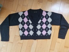 Strickjacke Damen Raute Gr. S