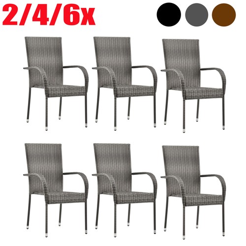 6x gartenstuhl - 2/4/6x,