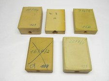 5 Gummiformen Münzfassungen für die Schmuckfertigung Goldschmiedewerkzeug